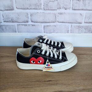 ⭐Converse Chuck 70 X Comme Des Garçons Sz 5 Men's shoes Sneaker Black A08796C